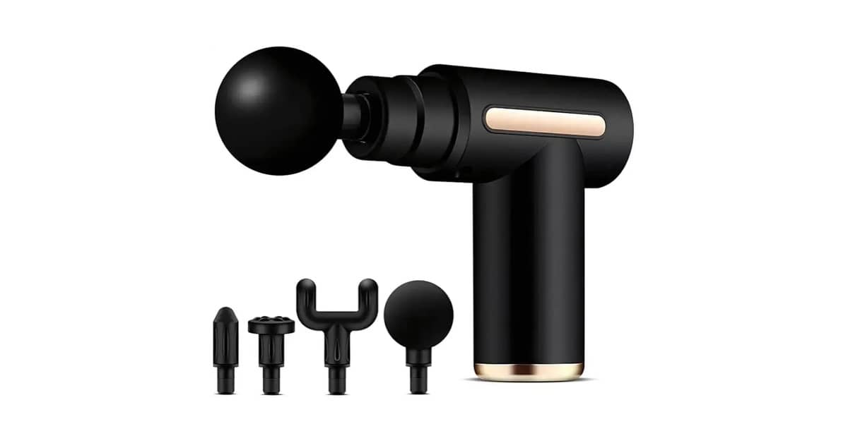 Melhor Massageador Elétrico Pistola: Alívio Profundo Pós-Treino