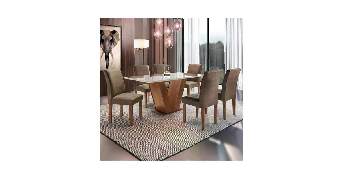 Melhor Mesa de 6 Cadeiras: 10 Modelos de Alta Durabilidade
