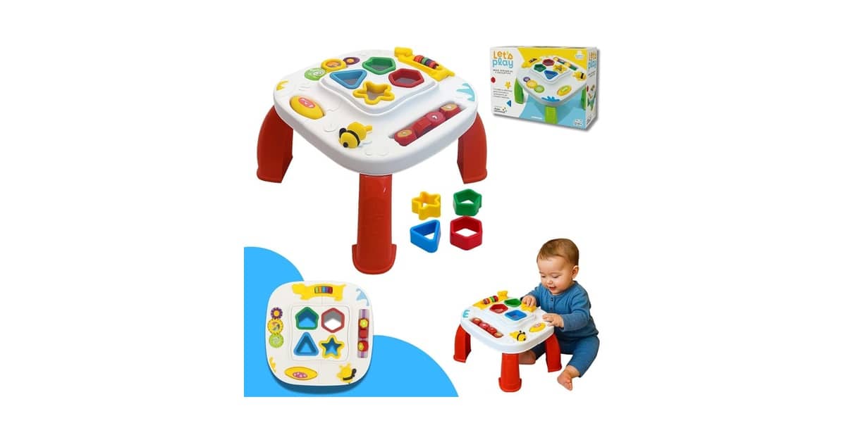 Melhor Mesa de Atividade para Bebê: 10 Modelos Educativos