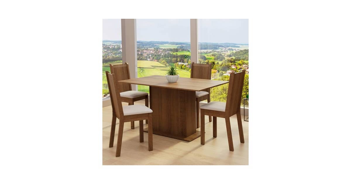 Melhor Mesa de Jantar 4 Lugares: Guia Essencial