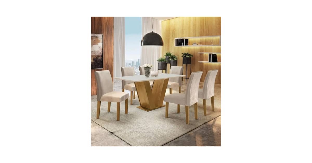 Melhor Mesa de Jantar 6 Lugares: Guia Completo para Sua Casa