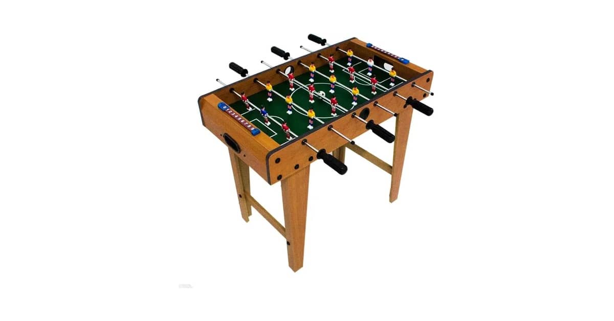 Melhor Mesa de Pebolim: 10 Modelos para Diversão Garantida