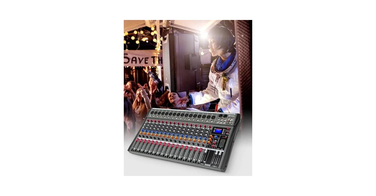 Melhor Mesa de Som 16 Canais: Escolha Ideal!