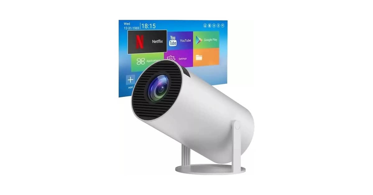 Melhor Mini Projetor Portátil: 10 Opções com 4K e Android 11