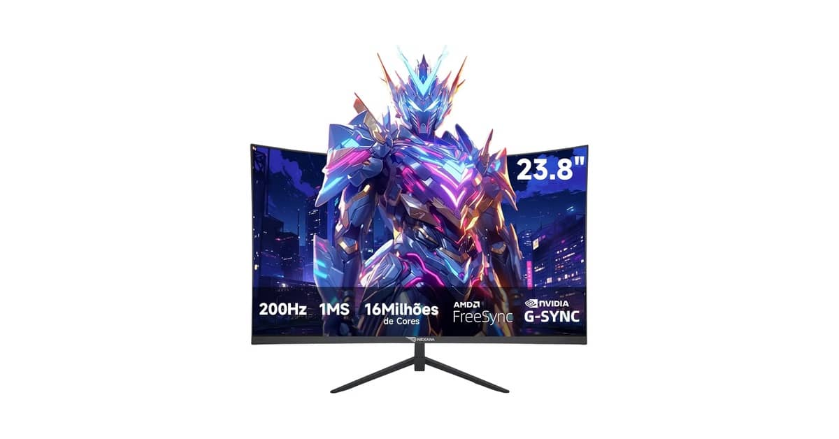 Melhor Monitor Curvo ou Plano: Qual o Ideal?