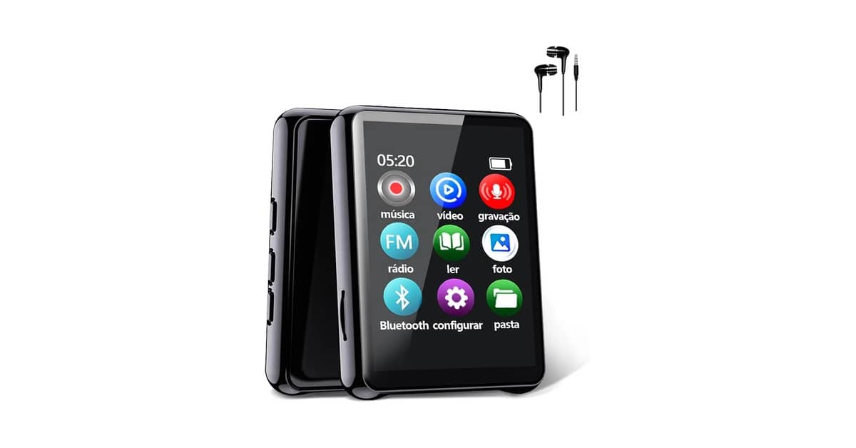 Melhor Mp4 Player Bluetooth: Som Hi-Fi e Conexão Sem Fio