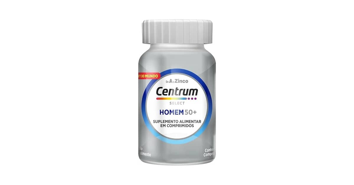 Melhor Multivitaminico Homem 50+: Vitalidade Pós-50