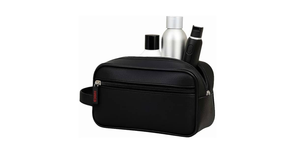 Melhor Necessaire Masculina: 7 Modelos Compactos e Duráveis