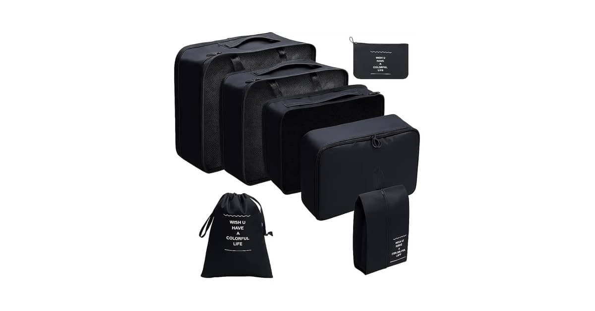 Melhor Organizador de Mala: 10 Kits para Otimizar Espaço