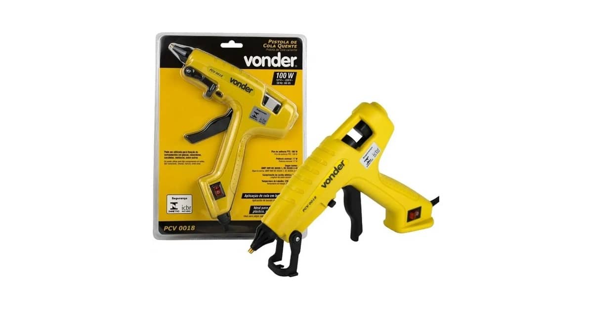 Melhor Pistola de Cola Quente Profissional: Potência e Precisão!