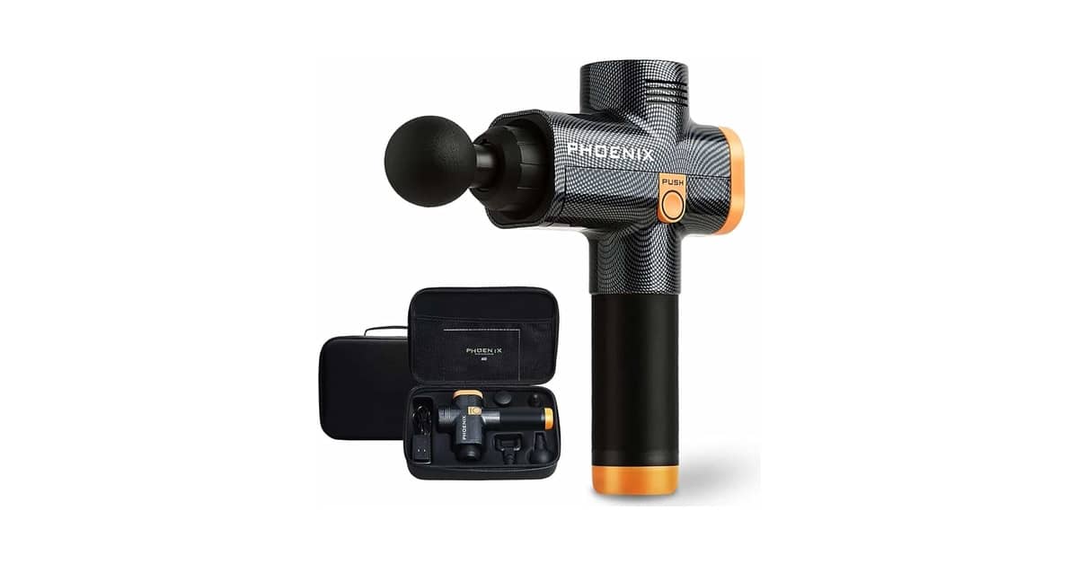 Melhor Pistola Massageadora Profissional: Alívio Profundo