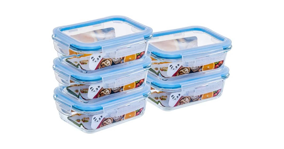 Melhor Pote de Vidro Retangular: 10 Opções Herméticas