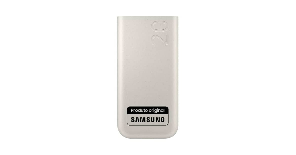 Melhor Power Bank Samsung: Carga Rápida e Portabilidade