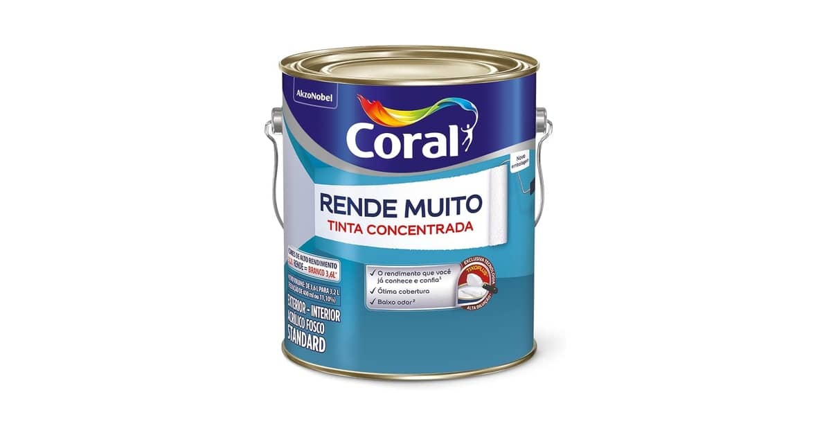 Melhor Preço de Tinta Coral Rende Muito: Qual Cor Escolher?