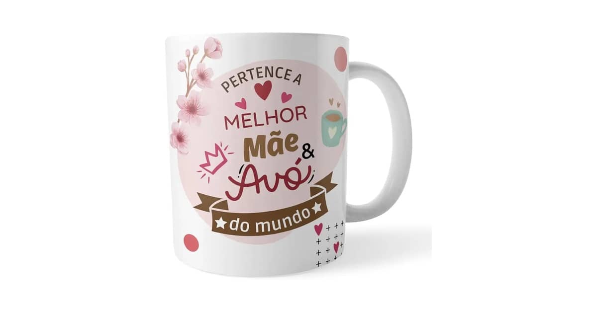 Melhor Presente para dar para Avó: Canecas e Memórias Encantadoras