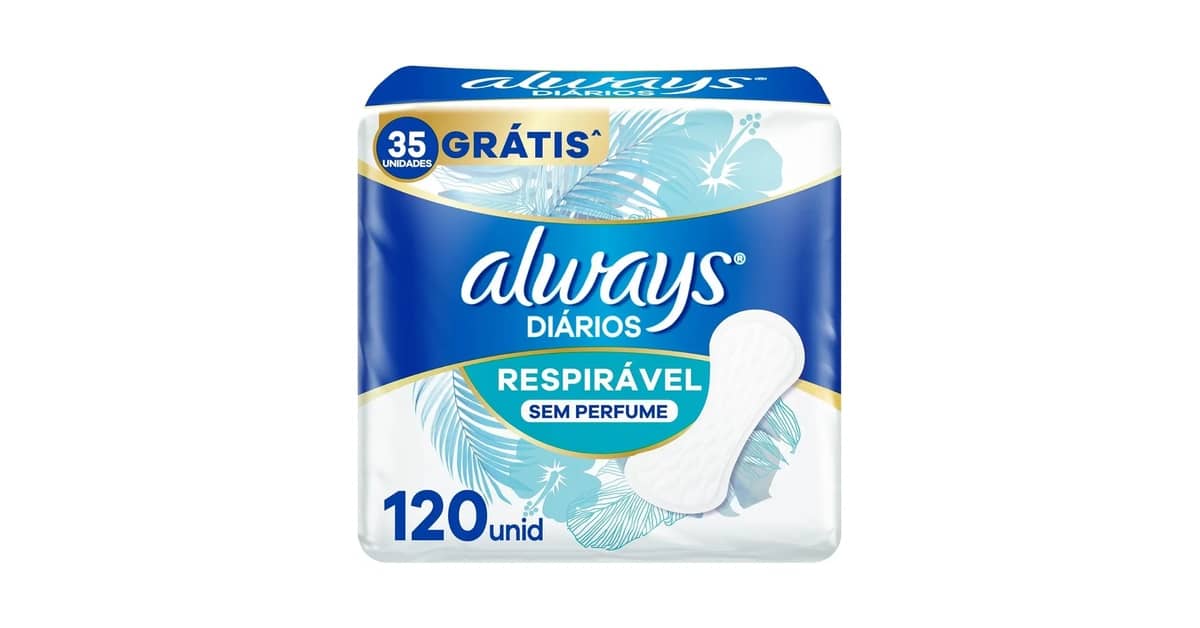 Melhor Protetor Diário: 10 Modelos para Conforto e Higiene