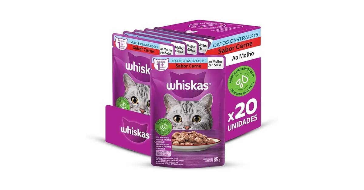 Melhor Ração Úmida para Gatos Castrados: Nutrição Essencial