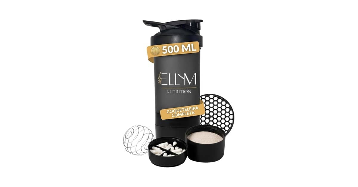 Melhor Shakeira para Whey: As 7 Opções Essenciais