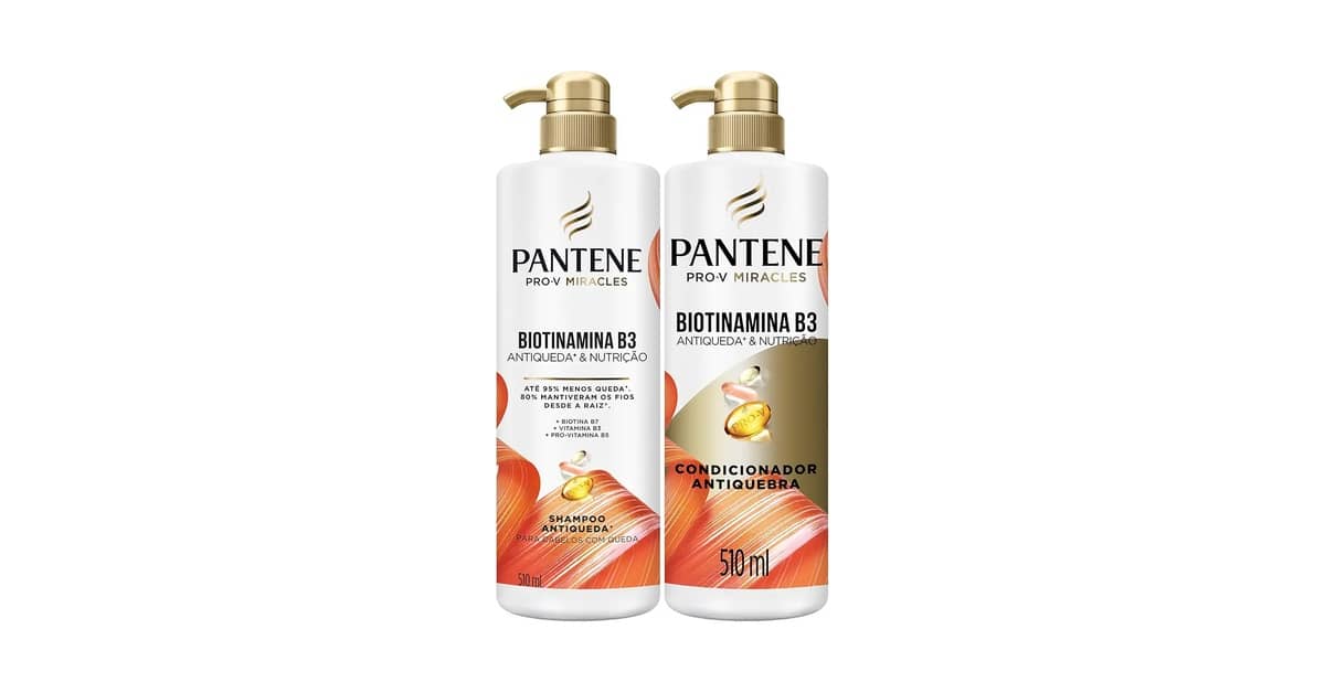 Melhor Shampoo e Condicionador Pantene: Foco em Cabelos Fortes