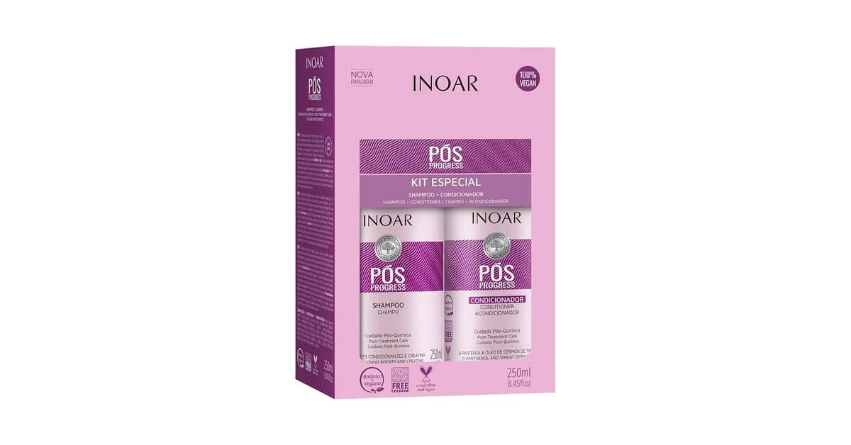 Melhor Shampoo e Condicionador Pós Progressiva: Proteção e Brilho