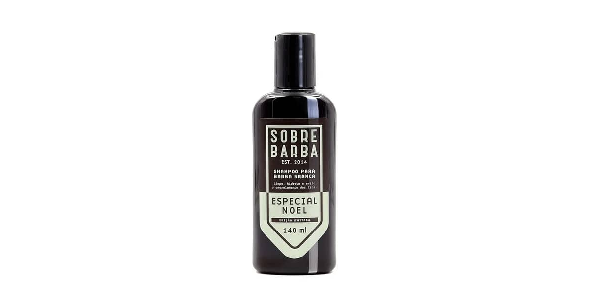 Melhor Shampoo para Barba Branca: Cuidados Essenciais