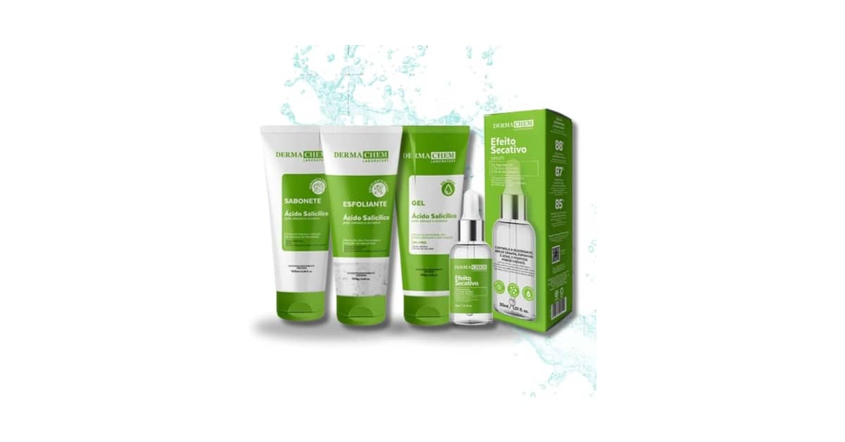 Melhor Skincare para pele Óleosa e Acneica: Kits e Tratamentos