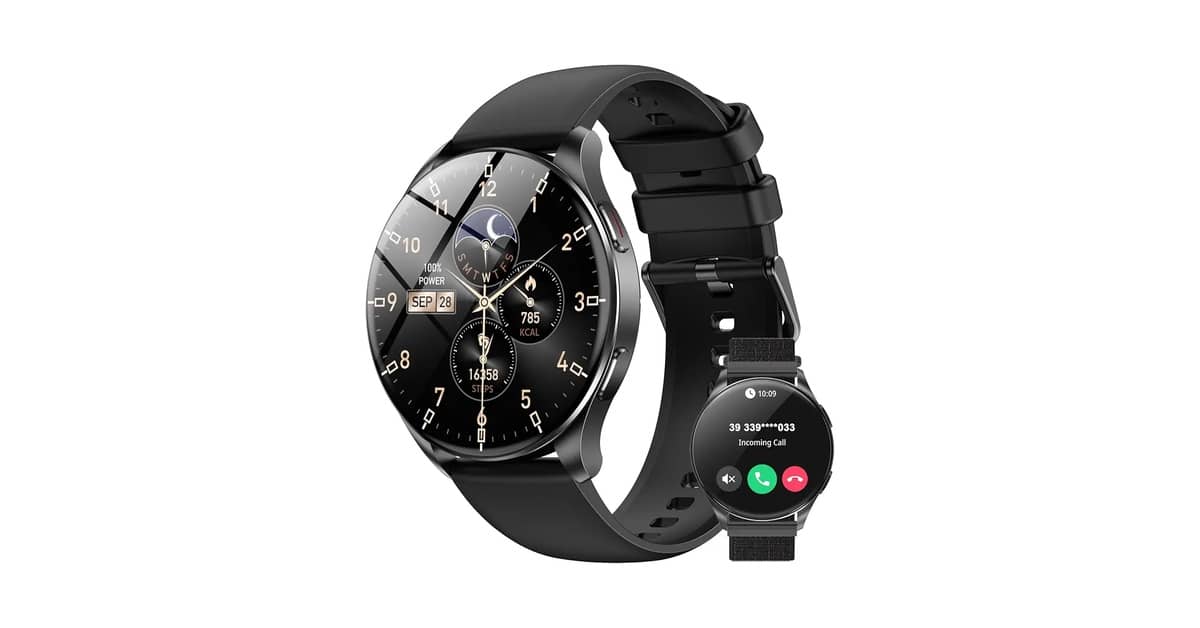 Melhor Smartwatch Custo Benefício Redondo: Escolha Inteligente!