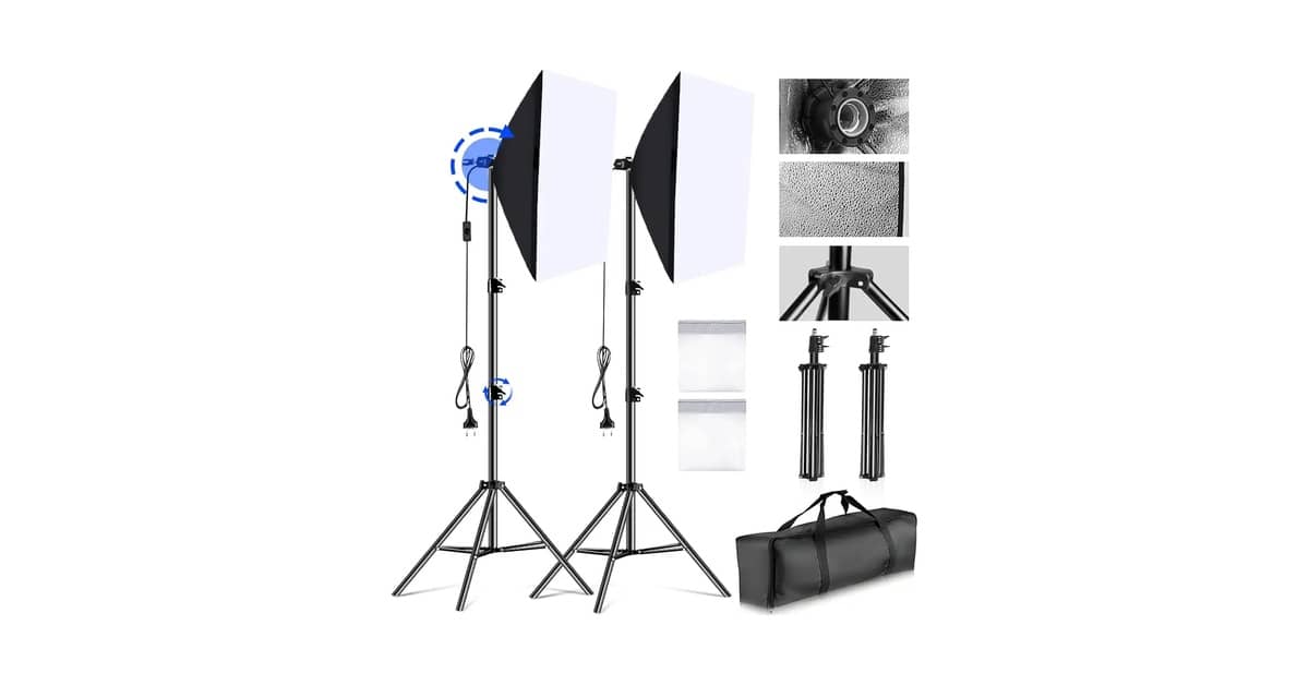 Melhor Softbox do Mercado: Qual o Ideal para Fotografia e Vídeo?