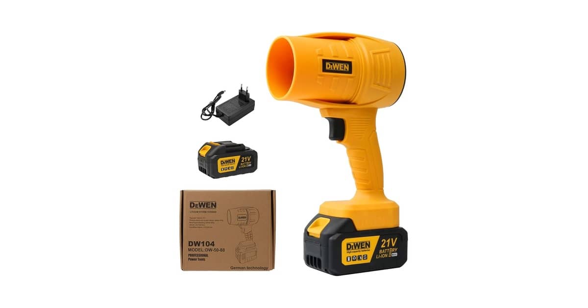 Melhor Soprador de Folhas do Mercado: Potência e Portabilidade