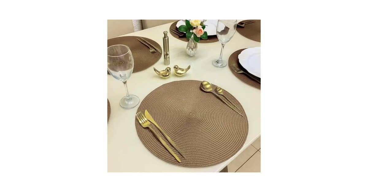 Melhor Sousplat: 10 Modelos para Mesa Posta Elegante