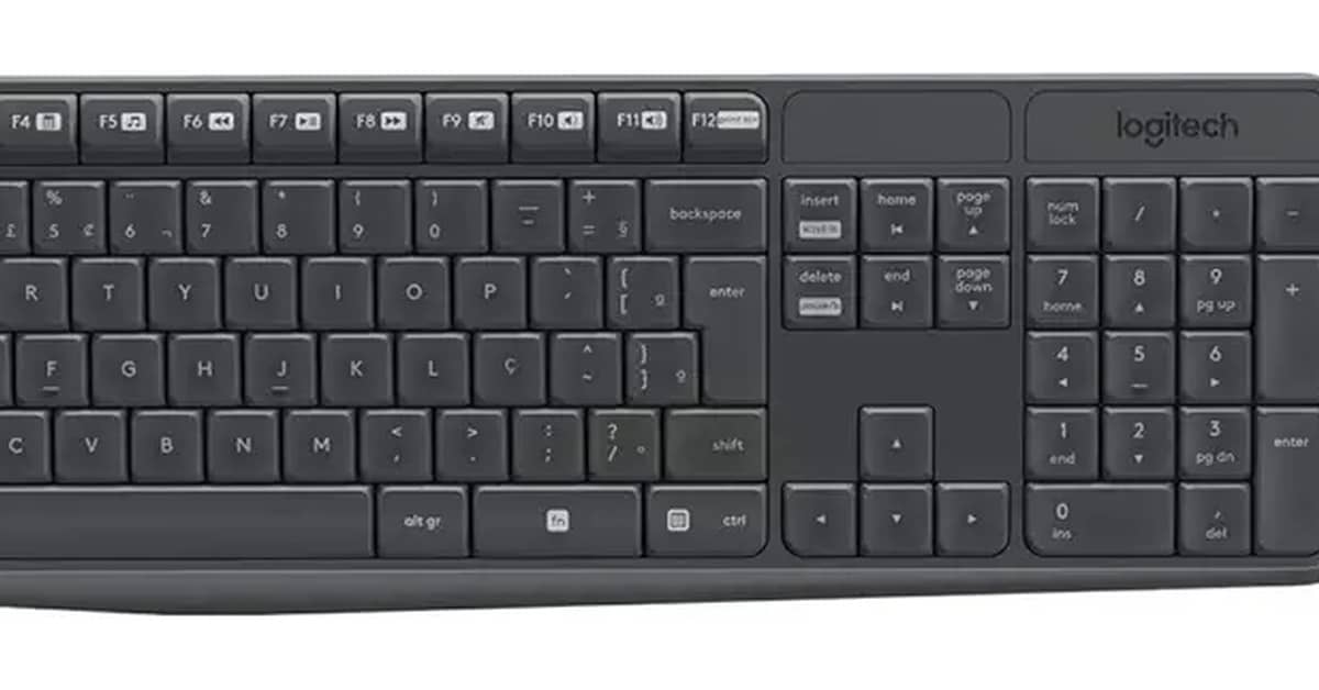 Melhor Teclado Custo Benefício Logitech Mk235: Essencial Conforto