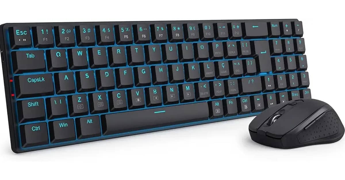 Melhor Teclado e Mouse Gamer sem Fio: Desempenho e Liberdade