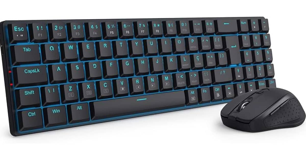 Melhor Teclado e Mouse sem Fio Gamer: Desempenho sem Limites