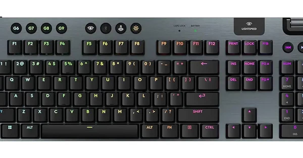 Melhor Teclado Gamer Logitech G915 Lightspeed: Guia de Compra