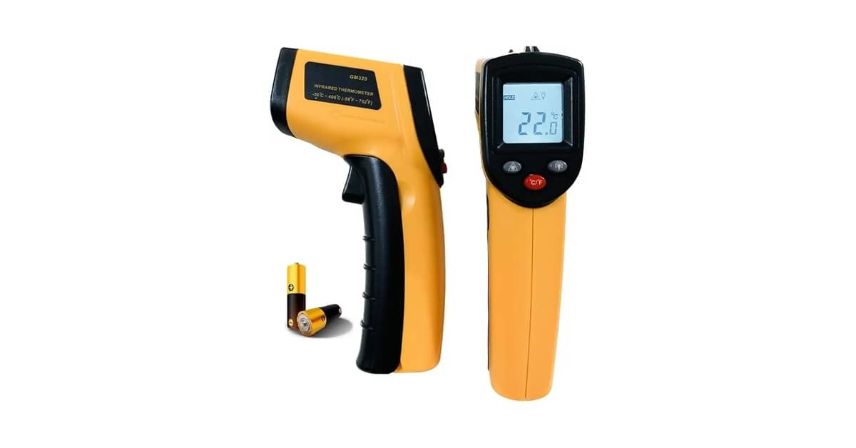 Melhor Termômetro Digital Infravermelho Industrial: Guia de Precisão