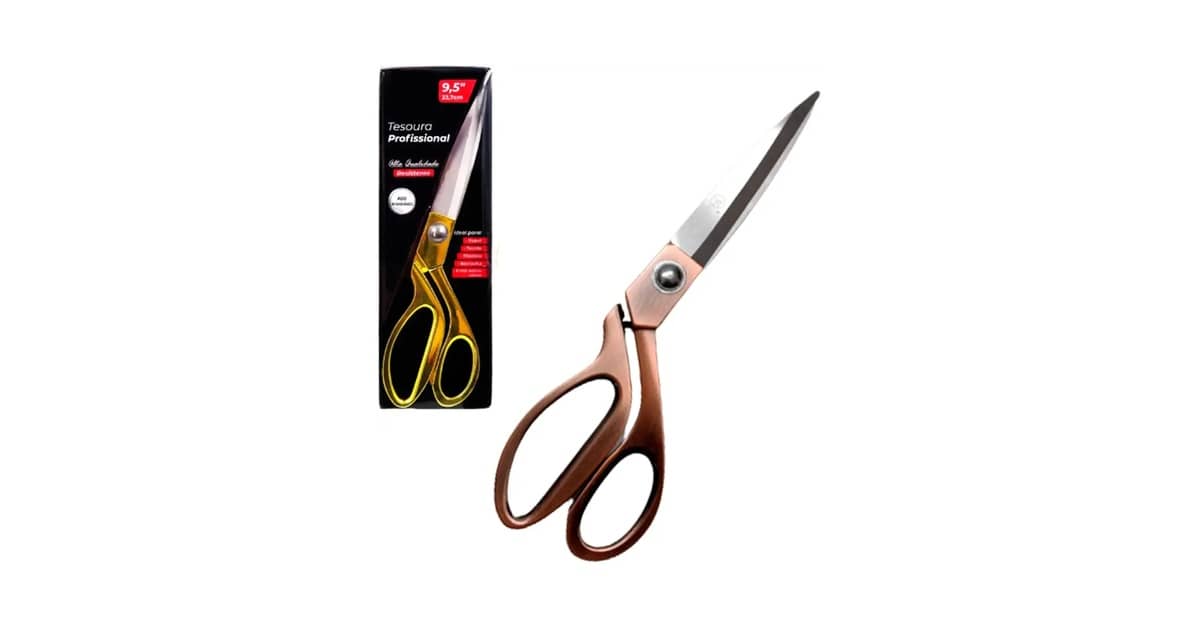 Melhor Tesoura de Costura: 8 Modelos Profissionais