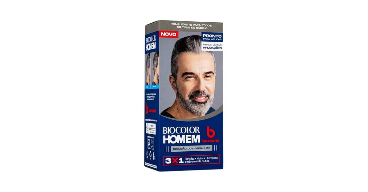 Melhor Tinta para Cabelo Grisalho Masculino: Cobertura Natural e Duradoura