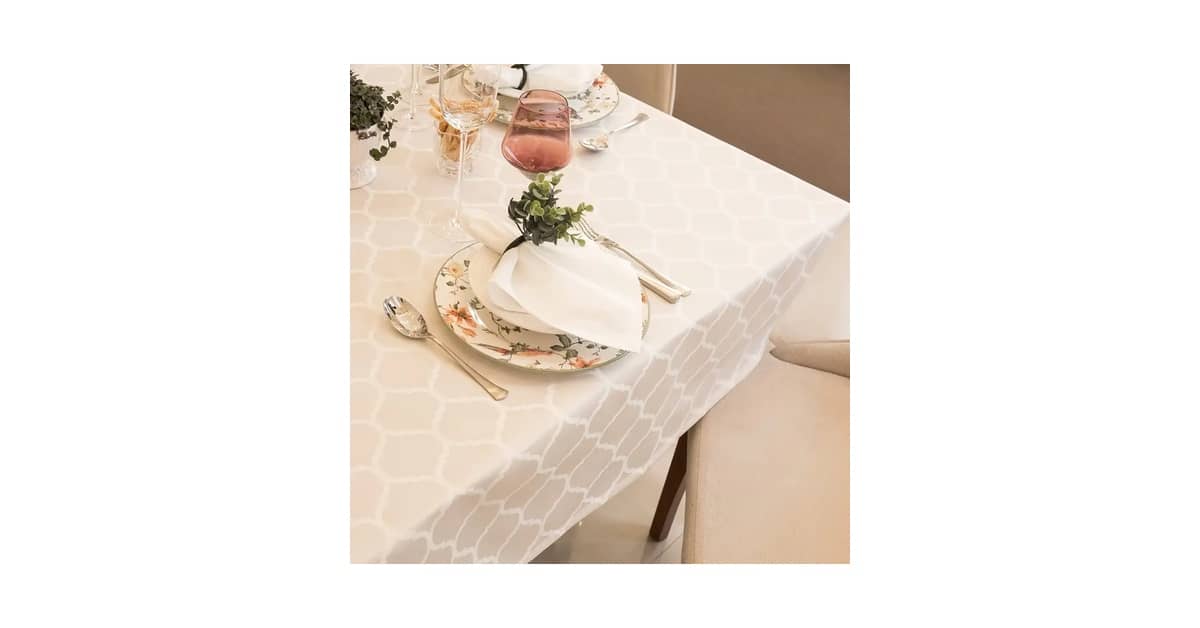 Melhor Toalha de Mesa: 10 Opções de Alta Elegância