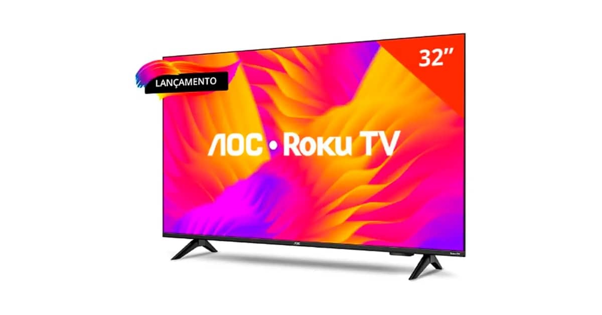 Melhor TV AOC: 7 Modelos com Roku e Alta Definição