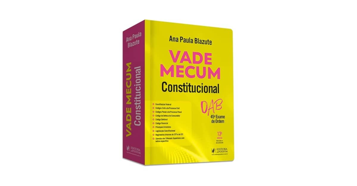 Melhor Vade Mecum Constitucional: Guia Completo para OAB