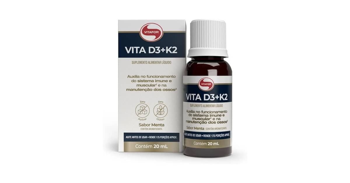 Melhor Vitamina D com K2: 7 Opções Essenciais