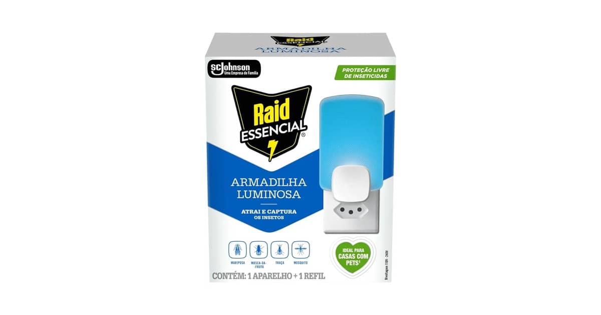 Melhores armadilhas luminosas para mosquitos: Sem Veneno!