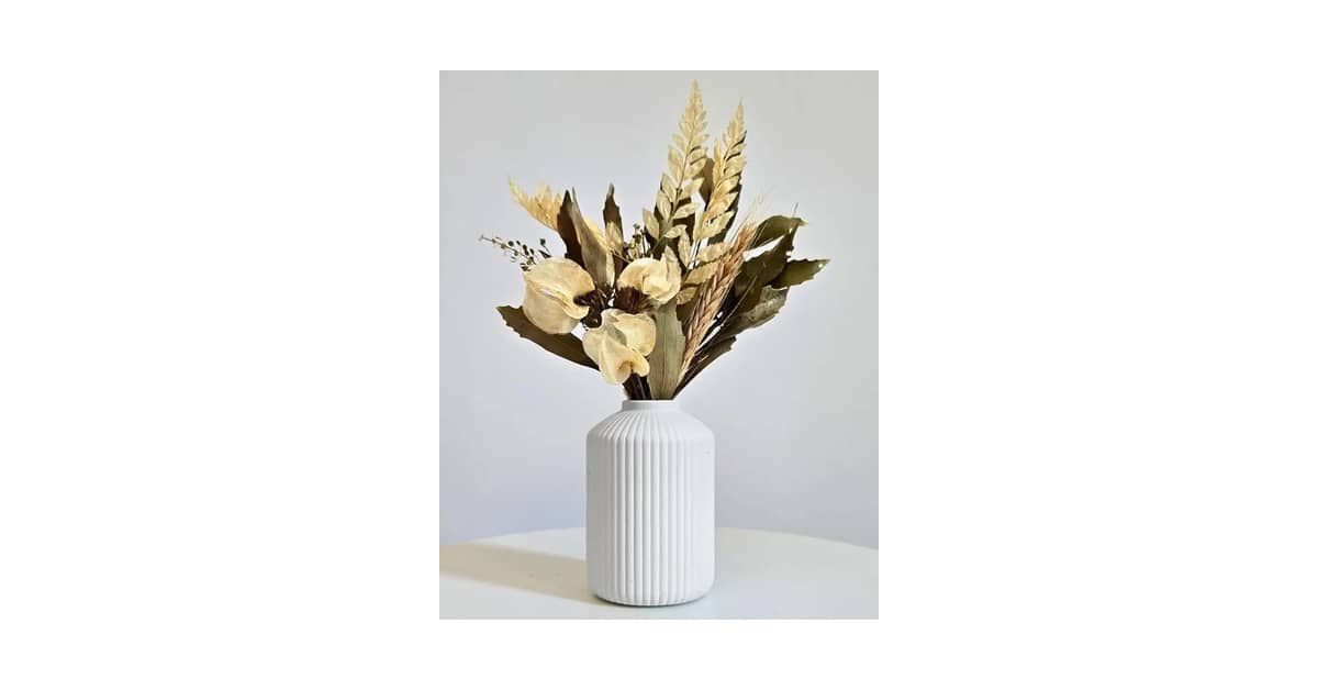 Melhores Arranjos de Flores Secas Para Decorar