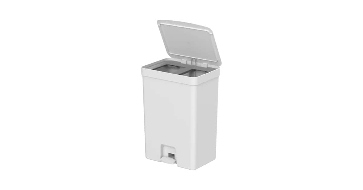 Melhores Baldes de Lixo Para Cozinha Com Pedal e Separador Reciclável: Qual Capacidade Escolher?