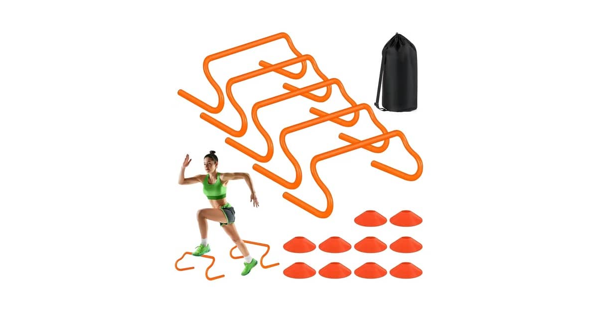 Melhores barreiras de treinamento para futebol: Qual kit ideal?