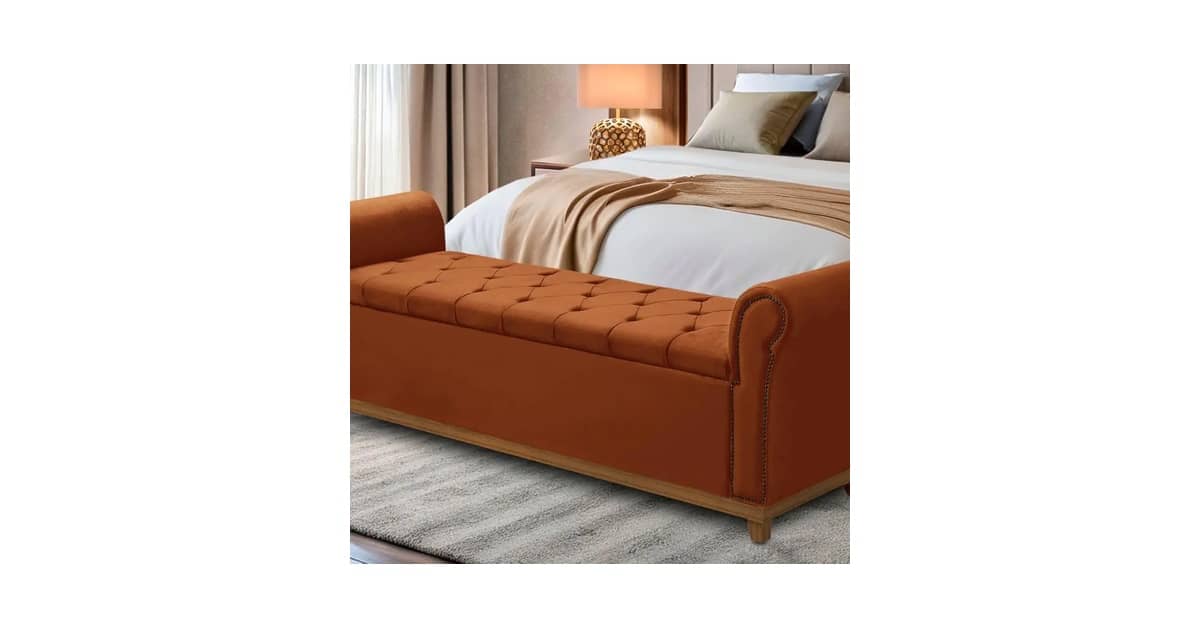 Melhores baús para pé de cama: 8 Opções de Estilo