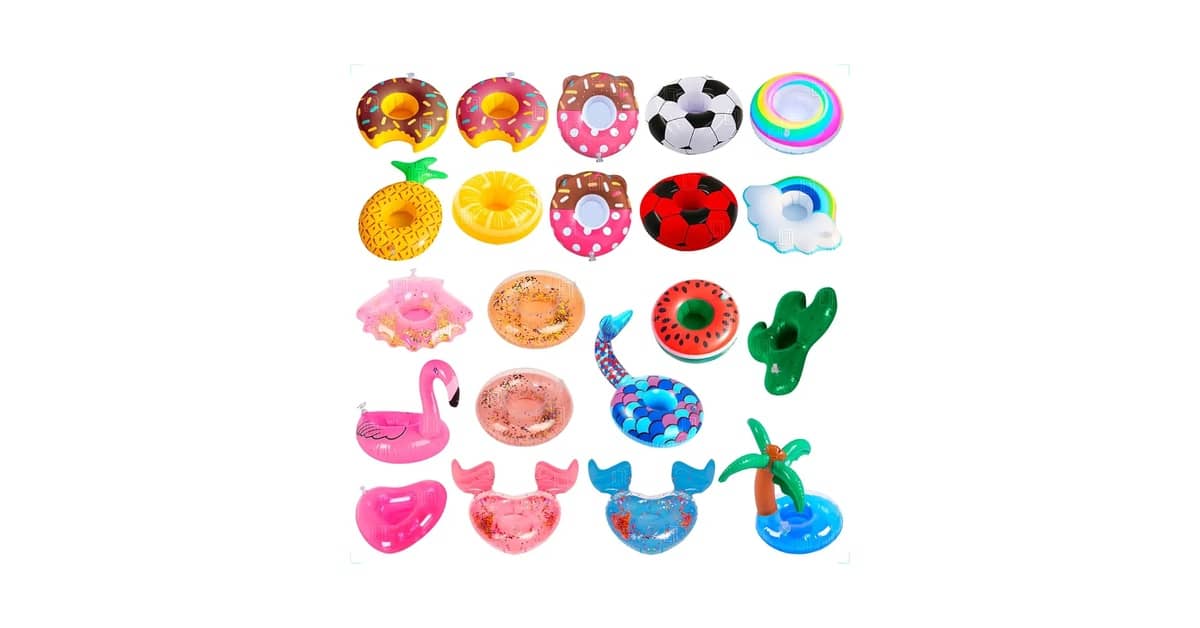 Melhores Boias Porta Copos Para Piscina: De Kits a Bares