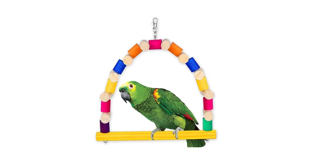 Melhores brinquedos para papagaio para Aves Ativas