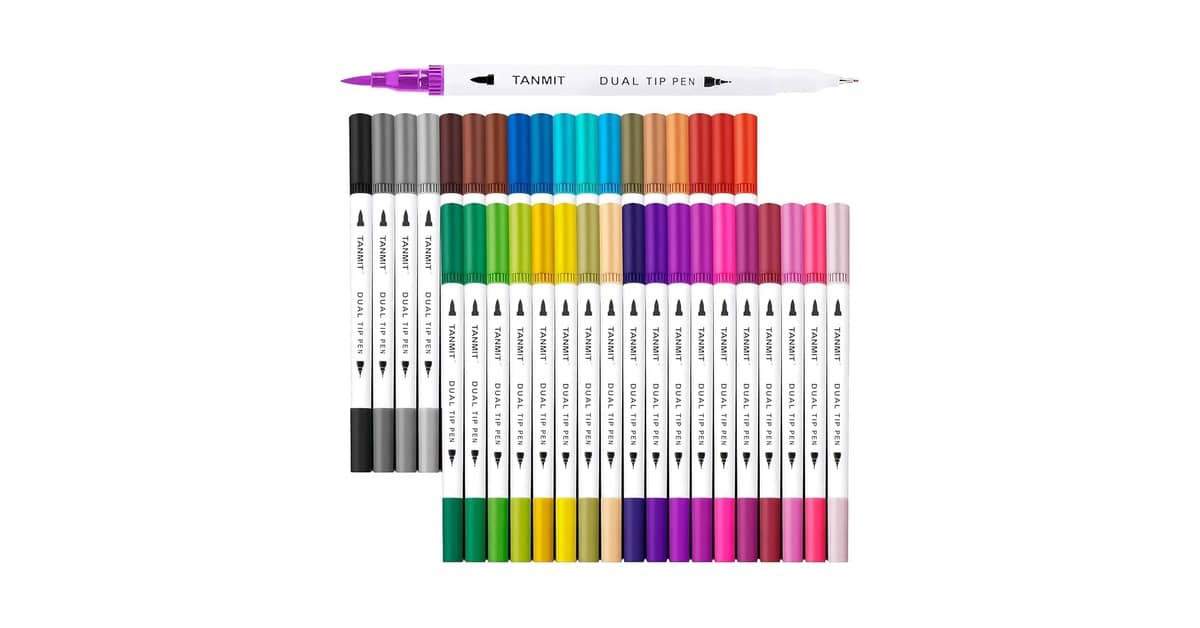 Melhores brush pens: Guia Para Iniciantes em Arte