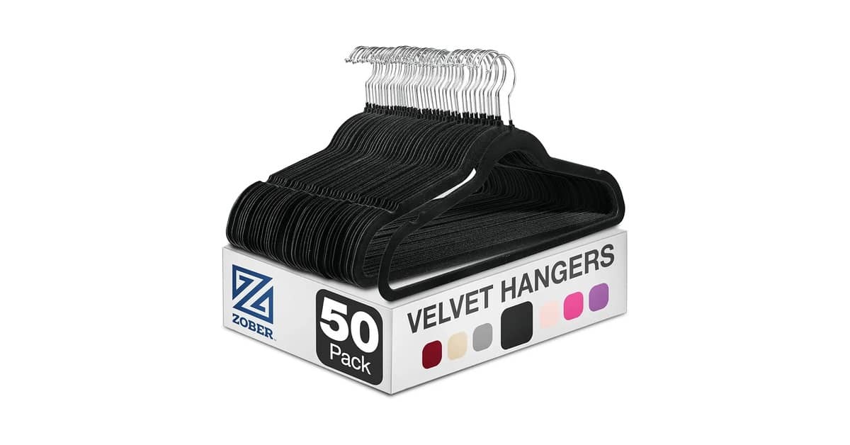 Melhores Cabides De Veludo Que Não Deixam A Roupa Escorregar: Top 10 Kits